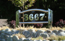 s s Address Sign